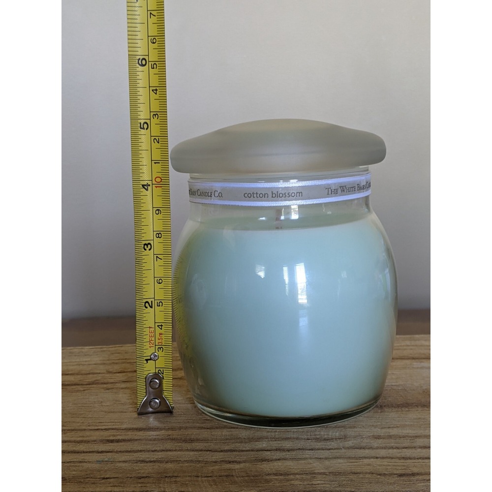 White Barn Candle/ Bath & Body Works COTTON BLOSSOM 15 OZ Jar Candle HTF! - Picture 6 of 8